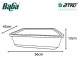 Baba Yasa-i Super Vege Tray 56CM (L) x 42CM (W) x 13CM (H)
