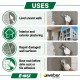 E.Mix Easi Render 09 Premixed Cement Render For Brick, Block And Fairface Concrete Walls, Patching And General Use 40KG (GREY) E.Mix Easi Render 09 Premixed Cement Render For Brick, Block And Fairface Concrete Walls, Patching And General Use 40KG (GREY)