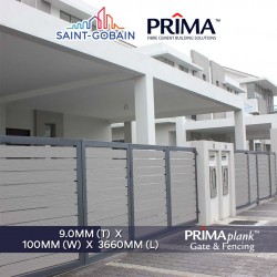 Saint-Gobain Prima Plank Gate & Fencing Square Edge 9.0MM (T) x 100MM (W) x 3660MM (L) - Smooth