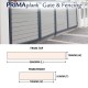 Saint-Gobain Prima Plank Gate & Fencing Square Edge 9.0MM (T) x 100MM (W) x 3660MM (L) - Smooth Saint-Gobain Prima Plank Gate & Fencing Square Edge 9.0MM (T) x 100MM (W) x 3660MM (L) - Smooth