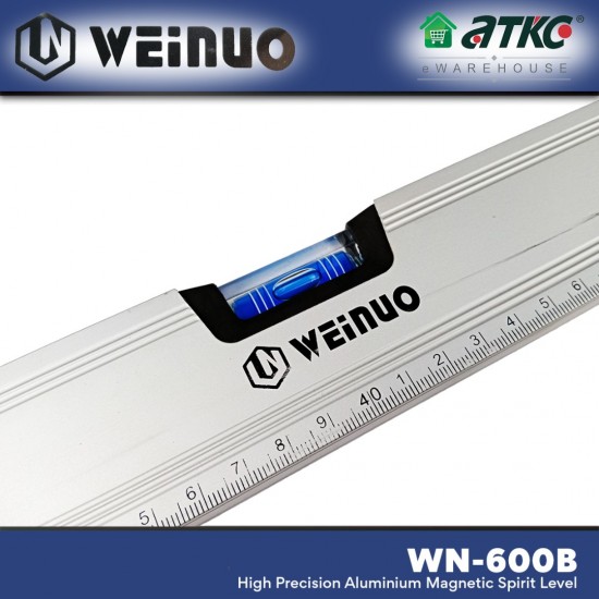 Weinuo WN-660B High Precision Aluminium Magnetic Spirit Level 12''/16''/20''/24''/32''/40'' Weinuo WN-660B High Precision Aluminium Magnetic Spirit Level 12''/16''/20''/24''/32''/40''