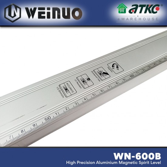 Weinuo WN-660B High Precision Aluminium Magnetic Spirit Level 12''/16''/20''/24''/32''/40'' Weinuo WN-660B High Precision Aluminium Magnetic Spirit Level 12''/16''/20''/24''/32''/40''