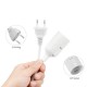 Home Store E27 Power Cord Socket Lamp Cable With Euro Type Plug Max 60W 1.8M/ 2.4M/ 3.6M (Black, White)