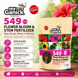 Mr Ganick 549 Organic Flower Bloom & Stem Fertilizer 400G