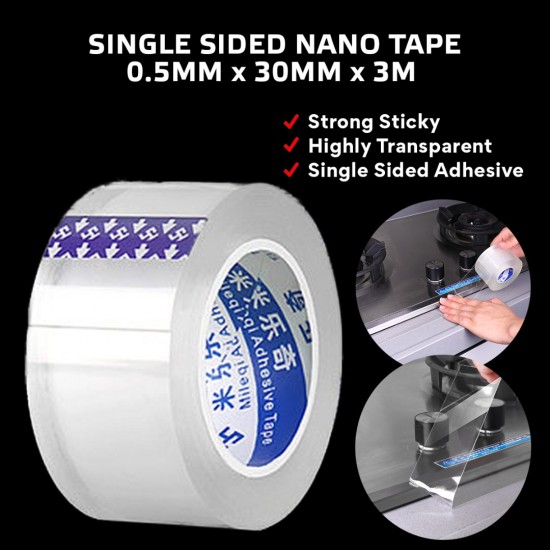 Mileqi High Quality Single Sided/Double Sided Nano Tape 3M
