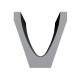 Precast Concrete V Block Drain 18'' (W) x 18'' (H) x 24'' (L) x 2.5'' (T) - Thin Precast Concrete V Block Drain 18'' (W) x 18'' (H) x 24'' (L) x 2.5'' (T) - Thin