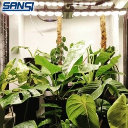 SANSI 50W LED Grow Bar Light Daylight Full Spectrum And Sunlight Grow Light Lamp For Indoor Garden Houseplants/Greenhouse