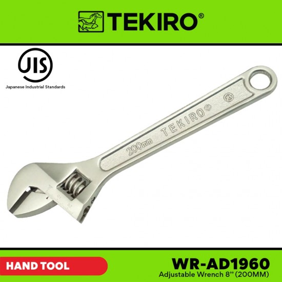 Tekiro Adjustable Wrench 6'', 8'', 10'', 12'' Tekiro Adjustable Wrench 6'', 8'', 10'', 12''