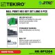 Tekiro HK-BP1204 Ball Point Hex Key Long Set (9PCS) Tekiro HK-BP1204 Ball Point Hex Key Long Set (9PCS)