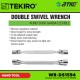 Tekiro WR-DS1594 Double Swivel Wrench 8x10MM