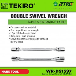 Tekiro WR-DS1597 Double Swivel Wrench 14x17MM Tekiro WR-DS1597 Double Swivel Wrench 14x17MM