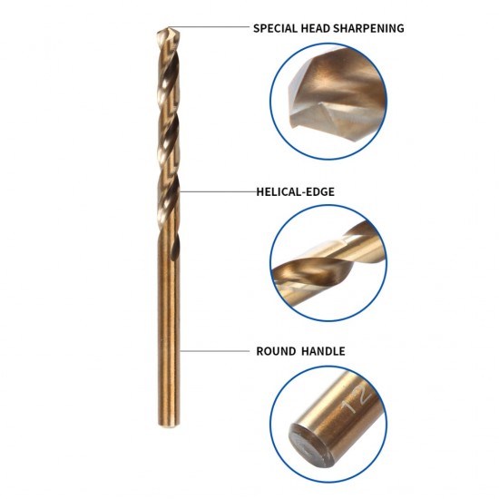 Home Store HSS High Speed Steel M35 Cobalt Twist Drill Bit 2.5MM (1PC) Home Store HSS High Speed Steel M35 Cobalt Twist Drill Bit 2.5MM (1PC)