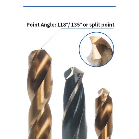 Home Store HSS High Speed Steel M35 Cobalt Twist Drill Bit 4.5MM (1PC)