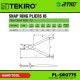 Tekiro PL-SR0775 Snap Ring Plier Bent Inner 7''