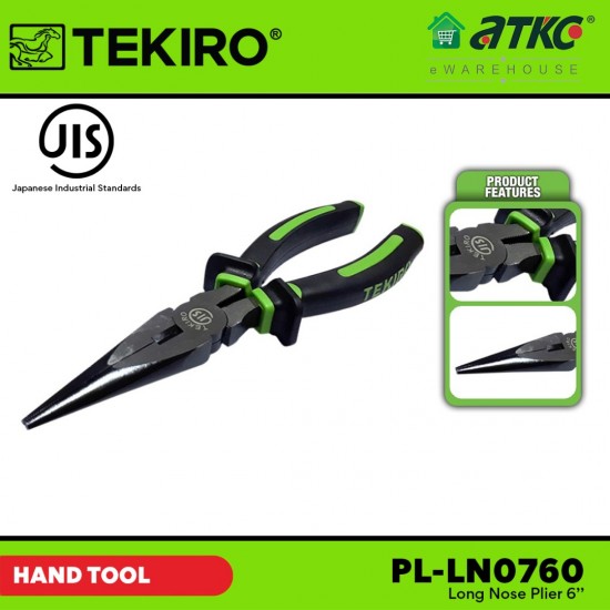 Tekiro PL-LN0760 Long Nose Plier 6'' Tekiro PL-LN0760 Long Nose Plier 6''