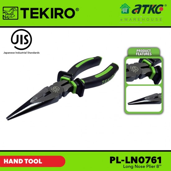 Tekiro PL-LN0761 Long Nose Plier 8'' Tekiro PL-LN0761 Long Nose Plier 8''