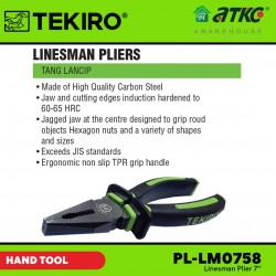 Tekiro PL-LM0758 Linesman Pliers 7'' Tekiro PL-LM0758 Linesman Pliers 7''