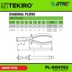 Tekiro PL-DG0762 Diagonal Pliers 6'' Tekiro PL-DG0762 Diagonal Pliers 6''