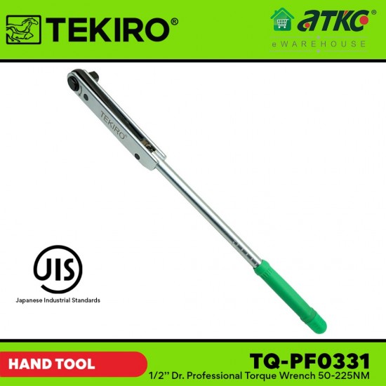 Tekiro TQ-PF0331 1/2'' Dr. Professional Torque Wrench (50-225NM) Tekiro TQ-PF0331 1/2'' Dr. Professional Torque Wrench (50-225NM)