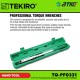 Tekiro TQ-PF0331 1/2'' Dr. Professional Torque Wrench (50-225NM) Tekiro TQ-PF0331 1/2'' Dr. Professional Torque Wrench (50-225NM)