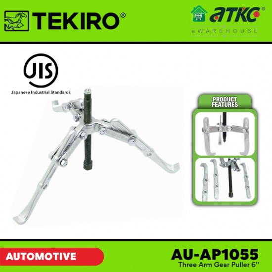 Tekiro AU-AP1055 Three Arm Gear Puller 6''