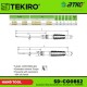 Tekiro SD-CG0862 Cushion Grip Slotted Screwdriver 6x150MM 