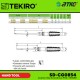 Tekiro SD-CG0854 Cushion Grip Philips Screwdriver PH3x150MM 