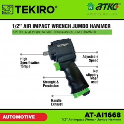 Tekiro AT-AI1668 1/2'' Air Impact Wrench Jumbo Hammer Tekiro AT-AI1668 1/2'' Air Impact Wrench Jumbo Hammer