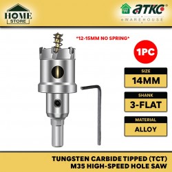 Home Store Tungsten Carbide Tipped (TCT) M35 High-Speed Hole Saw 14MM