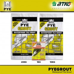 PYE Grout Waterproof Tile Grout 20KG (WHITE) PYE Grout Waterproof Tile Grout 20KG (WHITE)