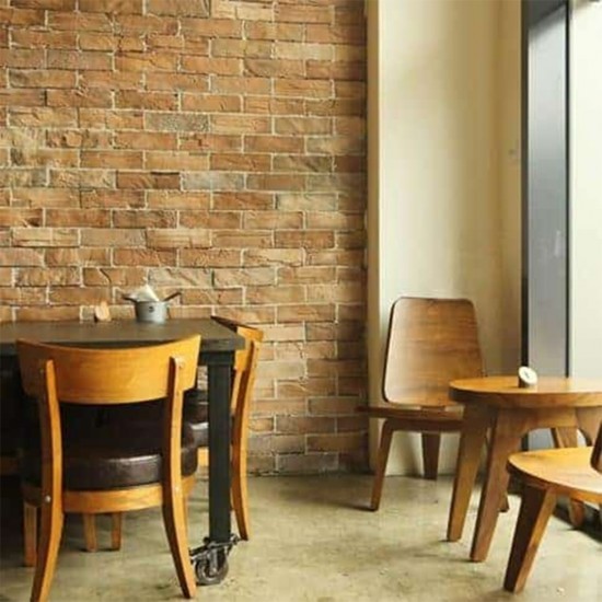 Suzuka Kastone DS-101 Brick Veneer Flat Brick Without Grouting (110PCS/BOX)