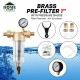 Home Store Brass Pre-Treatment System Water Pre-Filter 1/2", 3/4", 1"