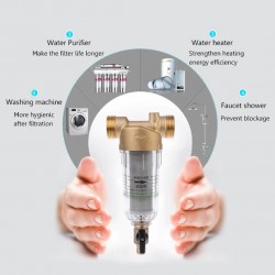 Home Store Brass Pre-Treatment System Water Pre-Filter 1/2", 3/4", 1" Home Store Brass Pre-Treatment System Water Pre-Filter 1/2", 3/4", 1"