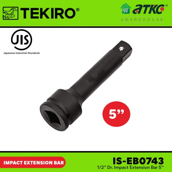 Tekiro IS-EB0743 1/2'' Dr. Impact Extension Bar 5''  