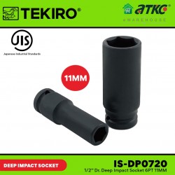 Tekiro IS-DP0720 1/2'' Deep Impact Socket 6PT 11MM