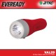 Eveready VAL2D Brilliant Beam LED Torchlight 65 Lumens C/W 2x D Batteries Eveready VAL2D Brilliant Beam LED Torchlight 65 Lumens C/W 2x D Batteries
