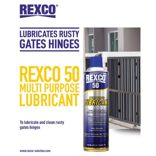 Rexco 50 Multipurpose Lubricant 350ML / 500ML Rexco 50 Multipurpose Lubricant 350ML / 500ML