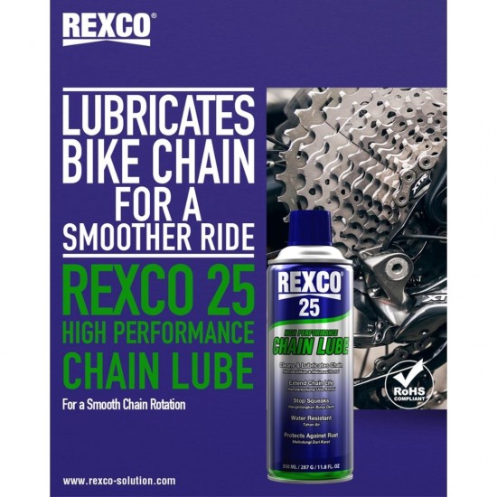 Rexco 25 High Performance Chain Lube 350ML