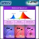 SANSI 24W Adjustable 3-Head LED Grow Light Daylight Full Spectrum And Sunlight Grow Light Flexible Lamp For Indoor Garden Houseplants/Greenhouse