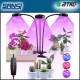 SANSI 24W Adjustable 3-Head LED Grow Light Daylight Full Spectrum And Sunlight Grow Light Flexible Lamp For Indoor Garden Houseplants/Greenhouse