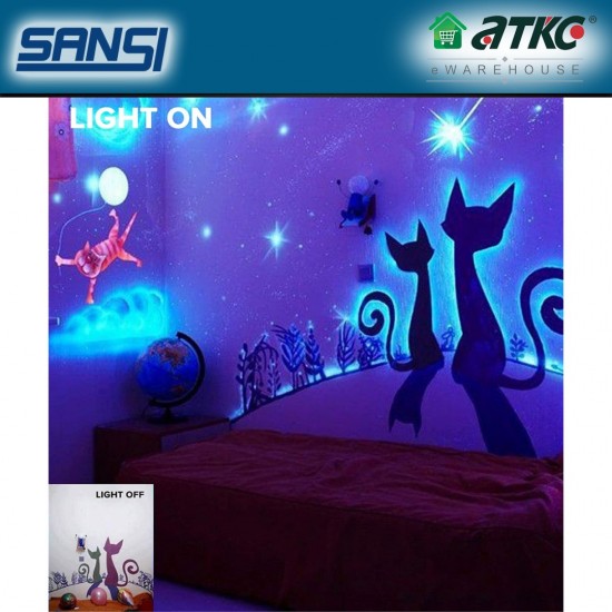 SANSI 70W LED Flood Light Bluelight UVA (Ultraviolet A) For Party, Stage Lighting, Aquarium, Body Paint, Fluorescent Poster SANSI 70W LED Flood Light Bluelight UVA (Ultraviolet A) For Party, Stage Lighting, Aquarium, Body Paint, Fluorescent Poster