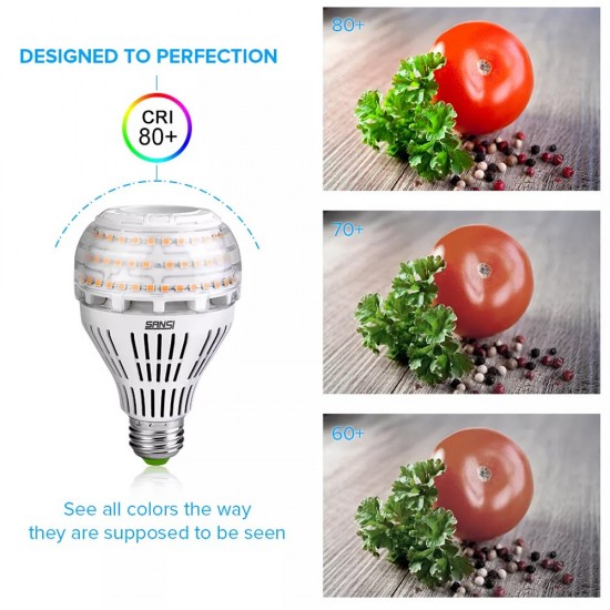 Sansi 27W LED Light Bulb E27 4000 Lumens For Living Room, Kitchen, Bathroom, Garage, Warehouse, Basement 3000K/5000K