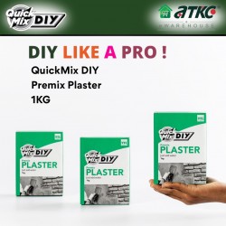 YTL QuickMix DIY Premix Plaster 1KG (Grey)