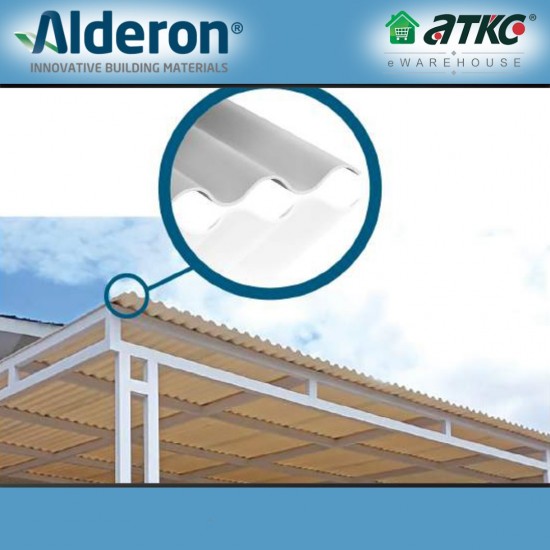 Alderon RS Roma Premium Single Wall Corrugated Roofing 1.2MM (T) x 764MM (W) x 3M (L) Alderon RS Roma Premium Single Wall Corrugated Roofing 1.2MM (T) x 764MM (W) x 3M (L)