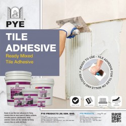 PYE Tile Adhesive Ready Mixed Tile Adhesive 5KG