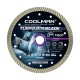 Coolman T180P Continuous Turbo Rim Premium Diamond Blade For Reinforcement Concrete & Granite Cutting 7''/180MM (D) Coolman T180P Continuous Turbo Rim Premium Diamond Blade For Reinforcement Concrete & Granite Cutting 7''/180MM (D)