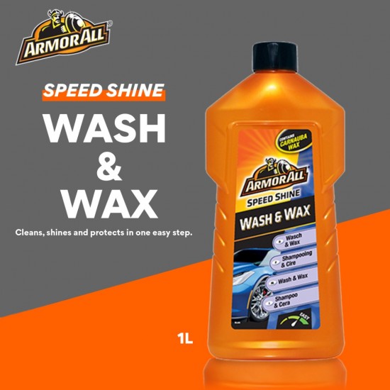 Armor All Speed Shine Wash & Wax 1L Armor All Speed Shine Wash & Wax 1L