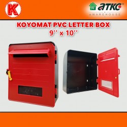 Koyomat PVC Red Post/Letter Box 9'' x 10''