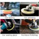 Home Store Heavy Duty Long-Lasting Velcro Backing Pad 4'' (100MM) M10 Thread with Adapter 