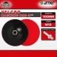 Home Store Heavy Duty Long-Lasting Velcro Backing Pad 4" (100MM) / 5" (125MM) M10 Thread with Adapter 